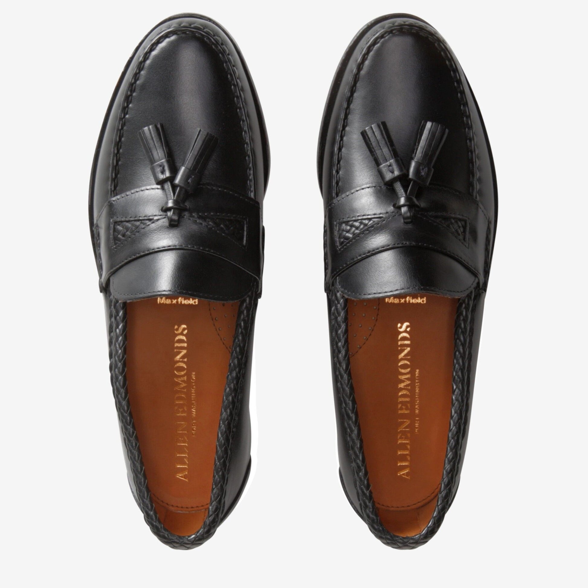 Maxfield Tassel Loafer - Black