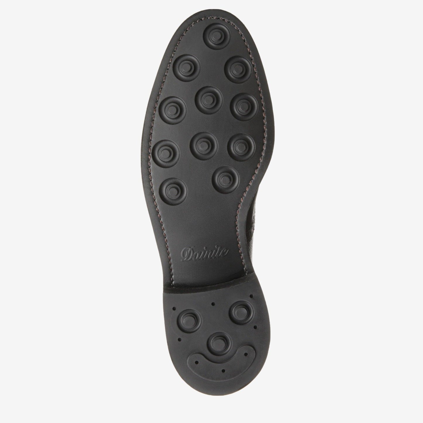 Strandmok Cap-Toe Oxford with Dainite Rubber Sole - Black