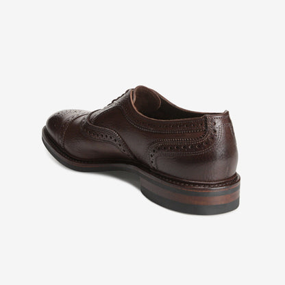 Strandmok Cap-Toe Oxford with Dainite Rubber Sole - Brown