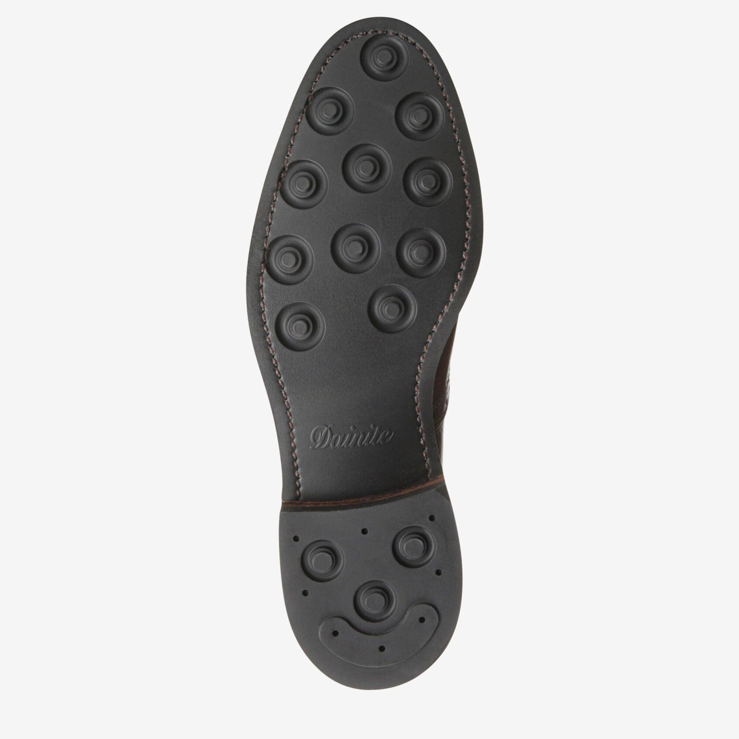Strandmok Cap-Toe Oxford with Dainite Rubber Sole - Brown