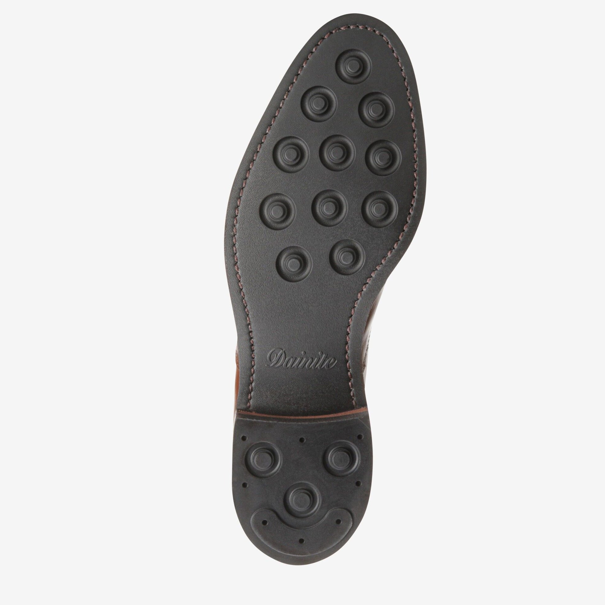 Park Avenue Cap-Toe Oxford with Dainite Rubber Sole - Coffee