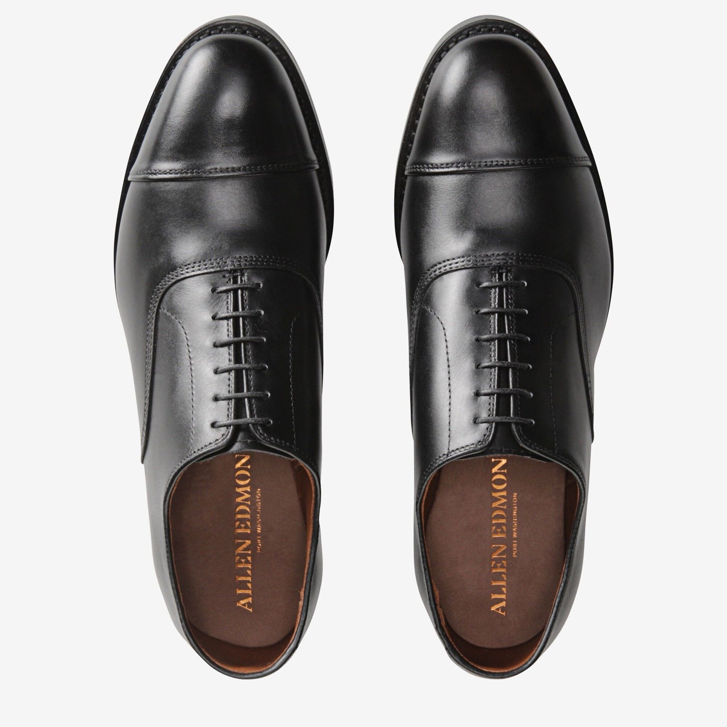 Park Avenue Cap-Toe Oxford with Dainite Rubber Sole - Black