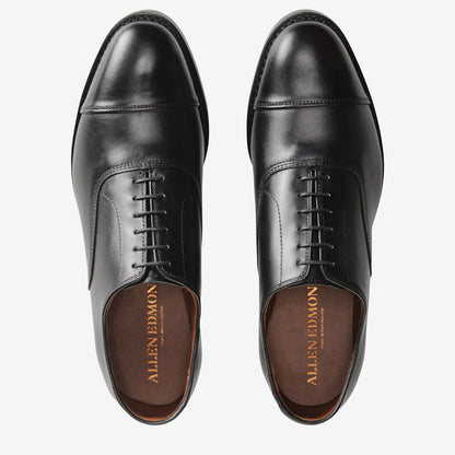 Park Avenue Cap-Toe Oxford with Dainite Rubber Sole - Black