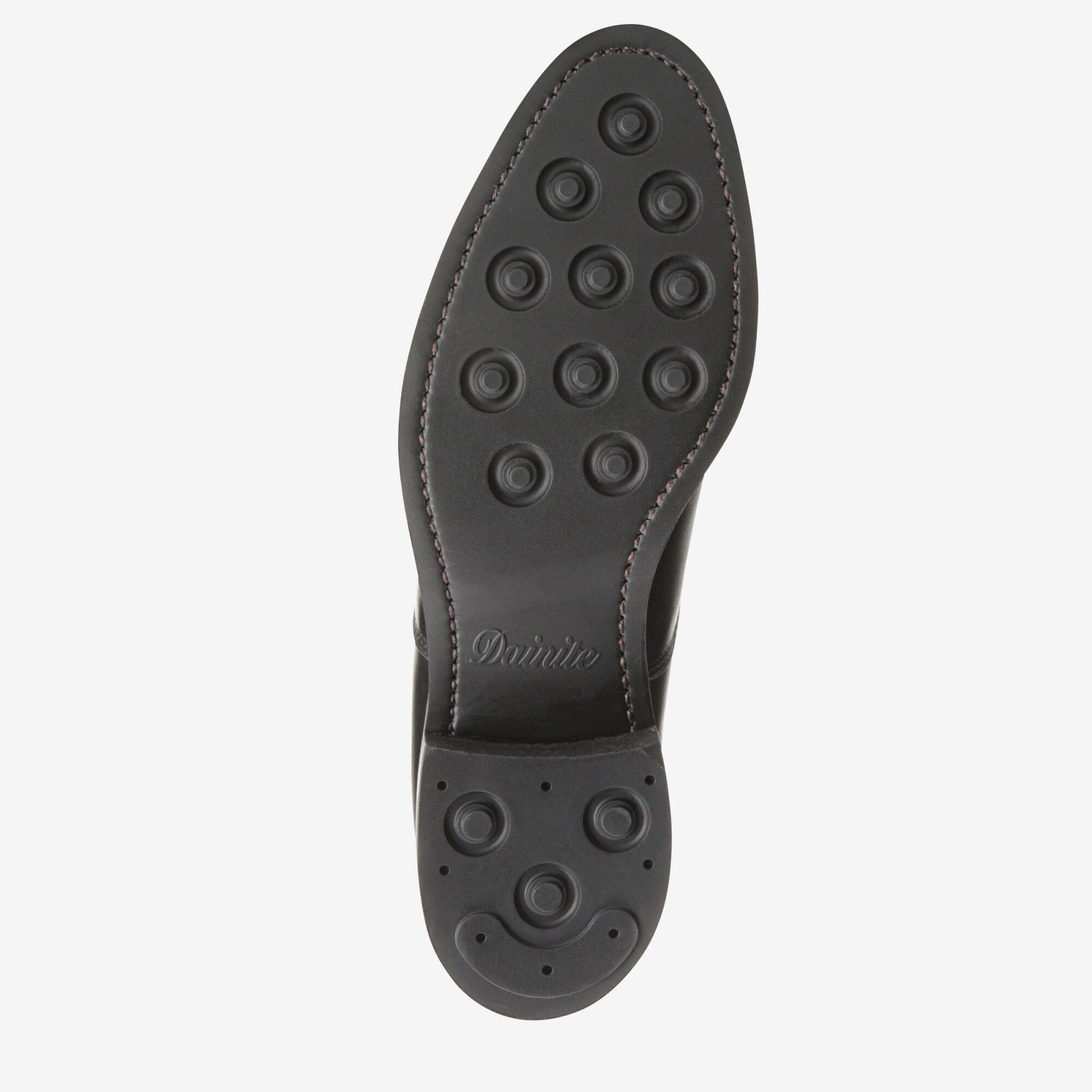 Park Avenue Cap-Toe Oxford with Dainite Rubber Sole - Black