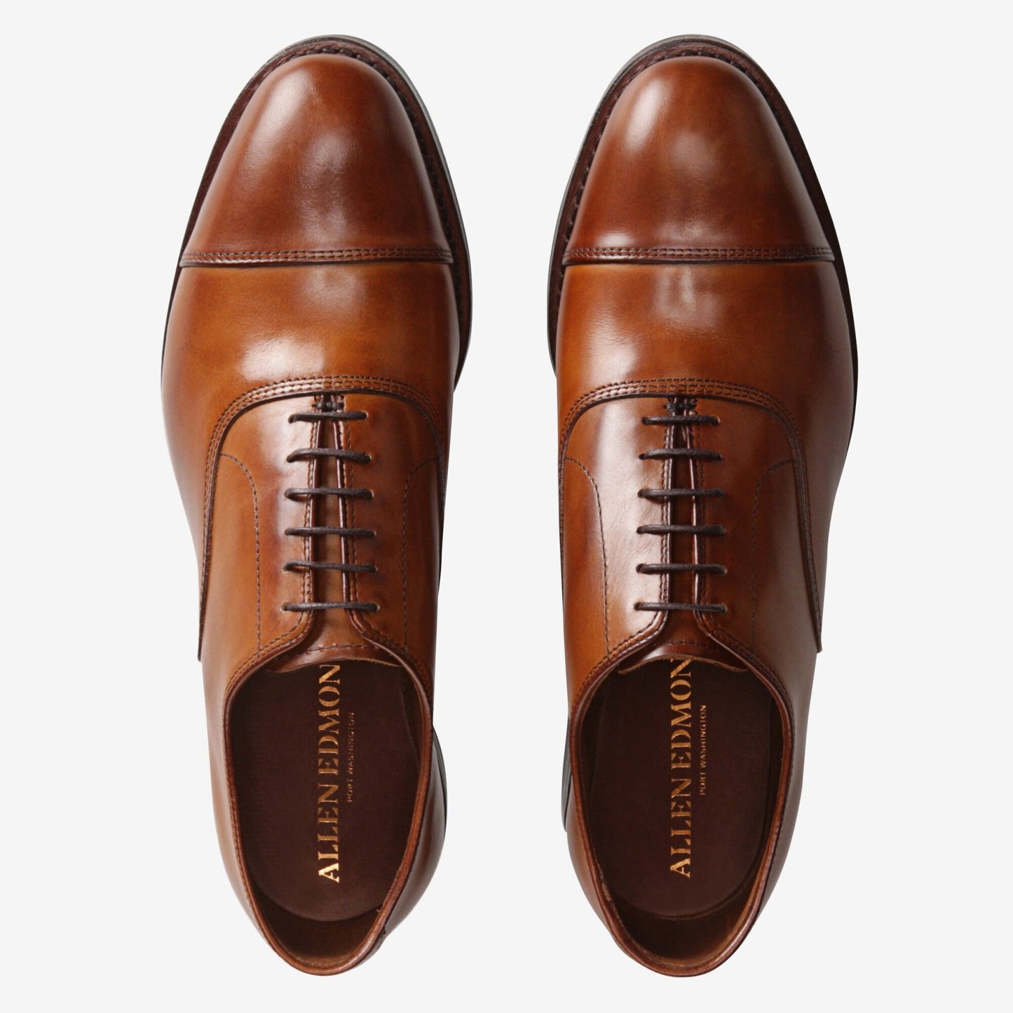 Park Avenue Cap-Toe Oxford with Dainite Rubber Sole - Walnut