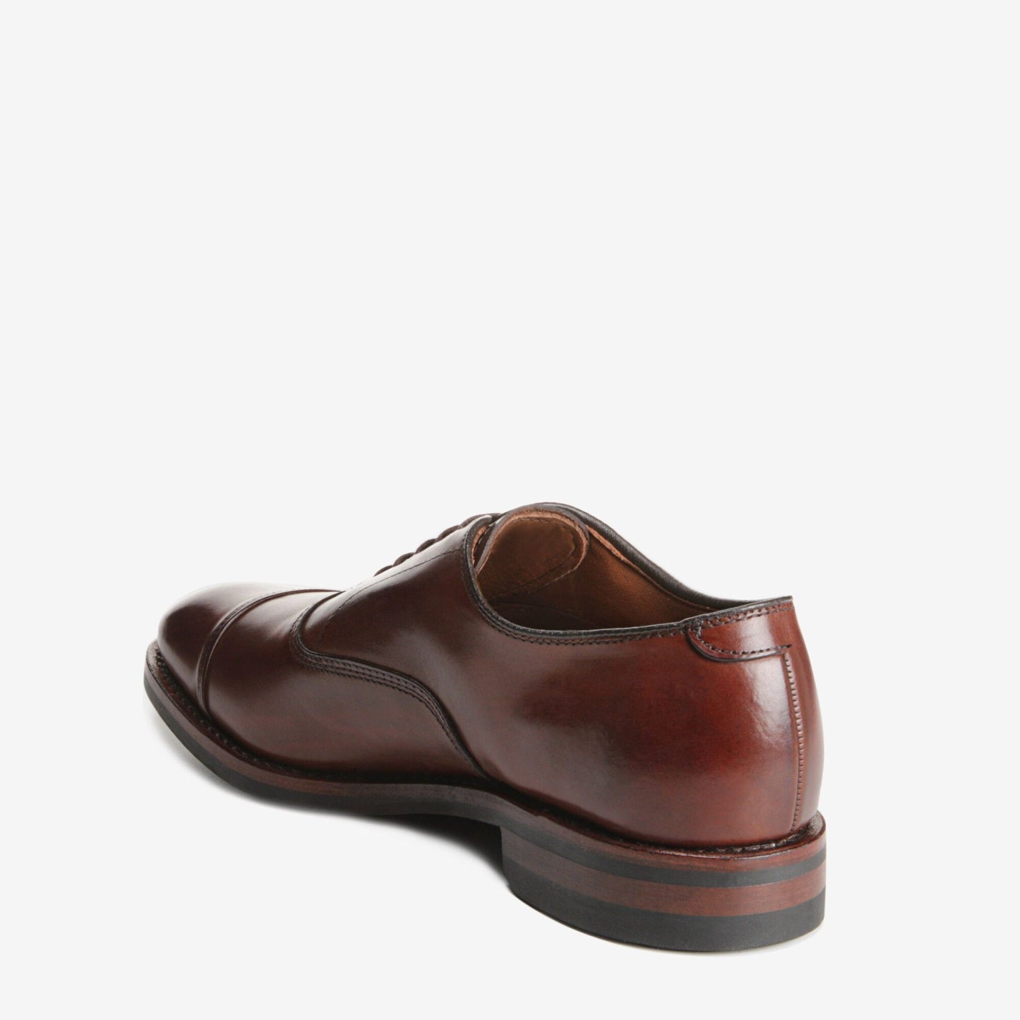 Park Avenue Cap-Toe Oxford with Dainite Rubber Sole - Dark Chili