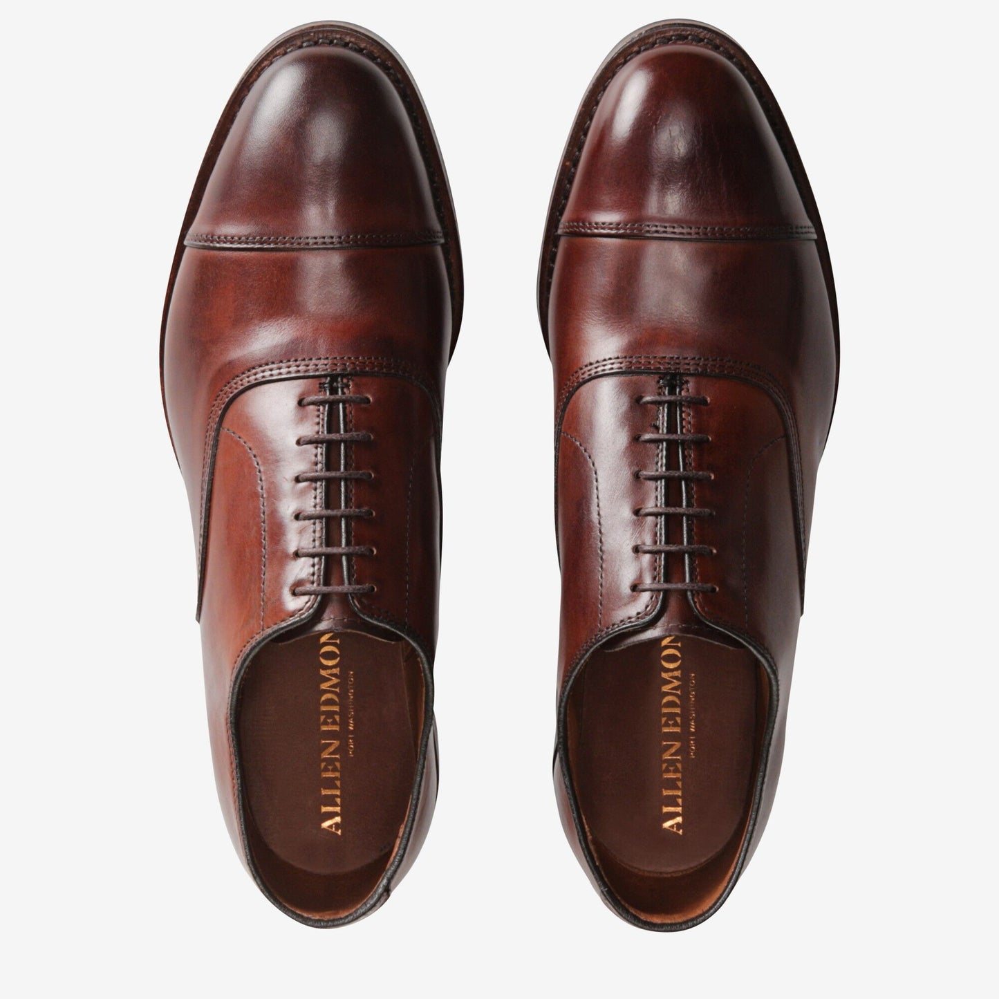 Park Avenue Cap-Toe Oxford with Dainite Rubber Sole - Dark Chili