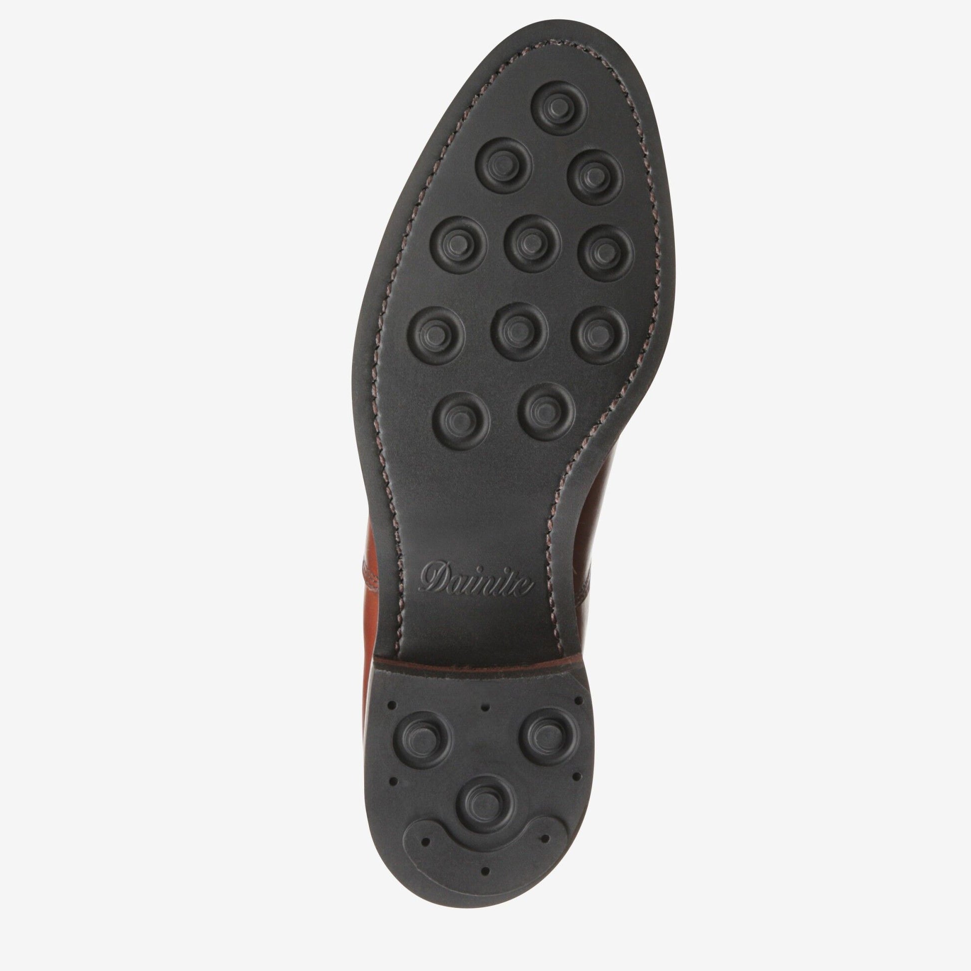 Park Avenue Cap-Toe Oxford with Dainite Rubber Sole - Dark Chili