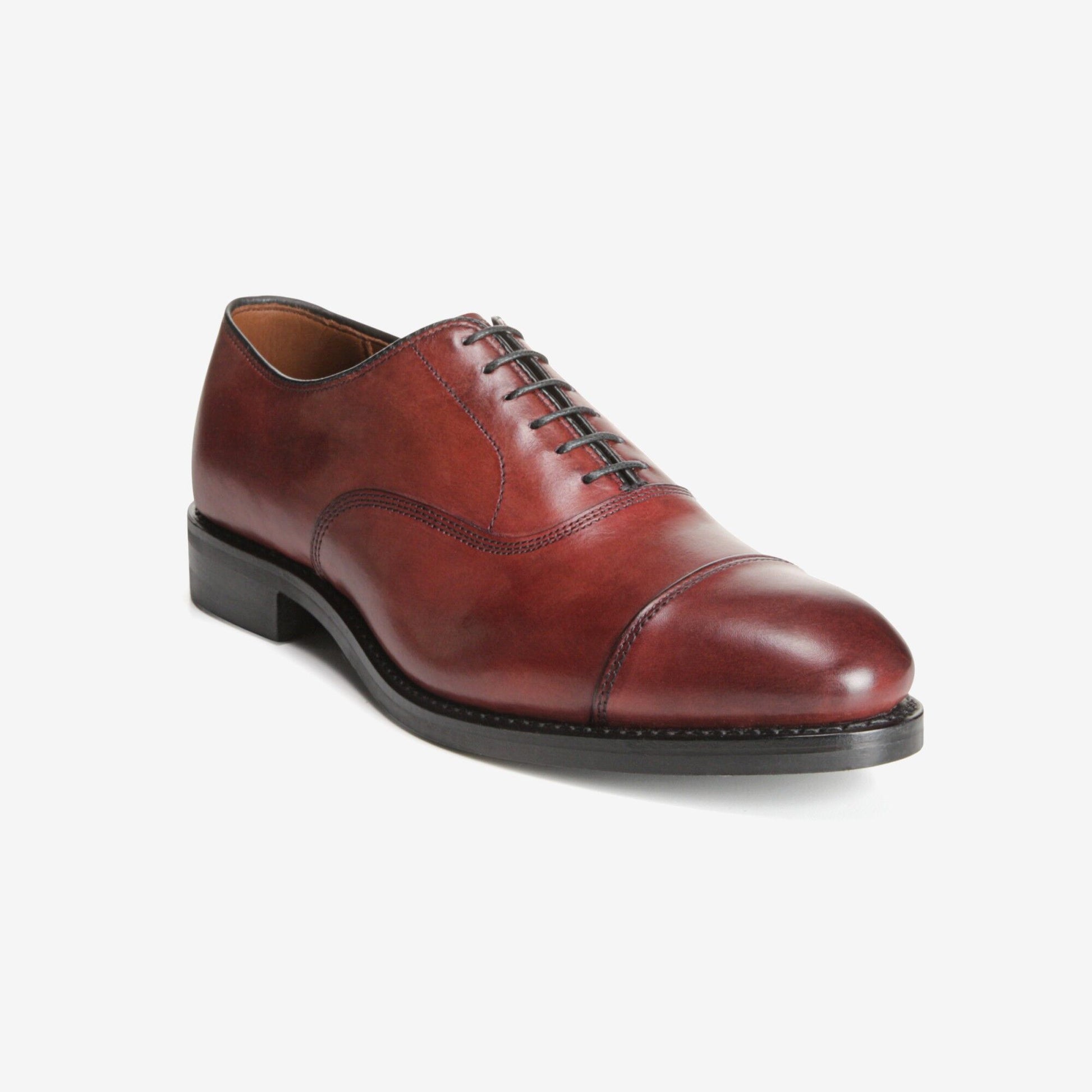 Park Avenue Cap-Toe Oxford with Dainite Rubber Sole - Oxblood