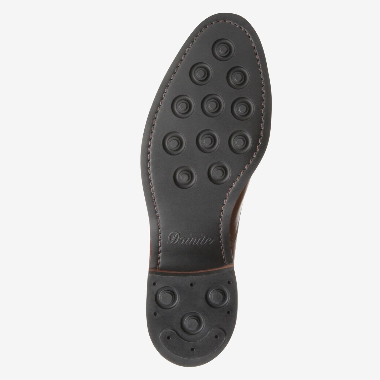 Fifth Avenue Cap-Toe Oxford with Dainite Rubber Sole - Coffee