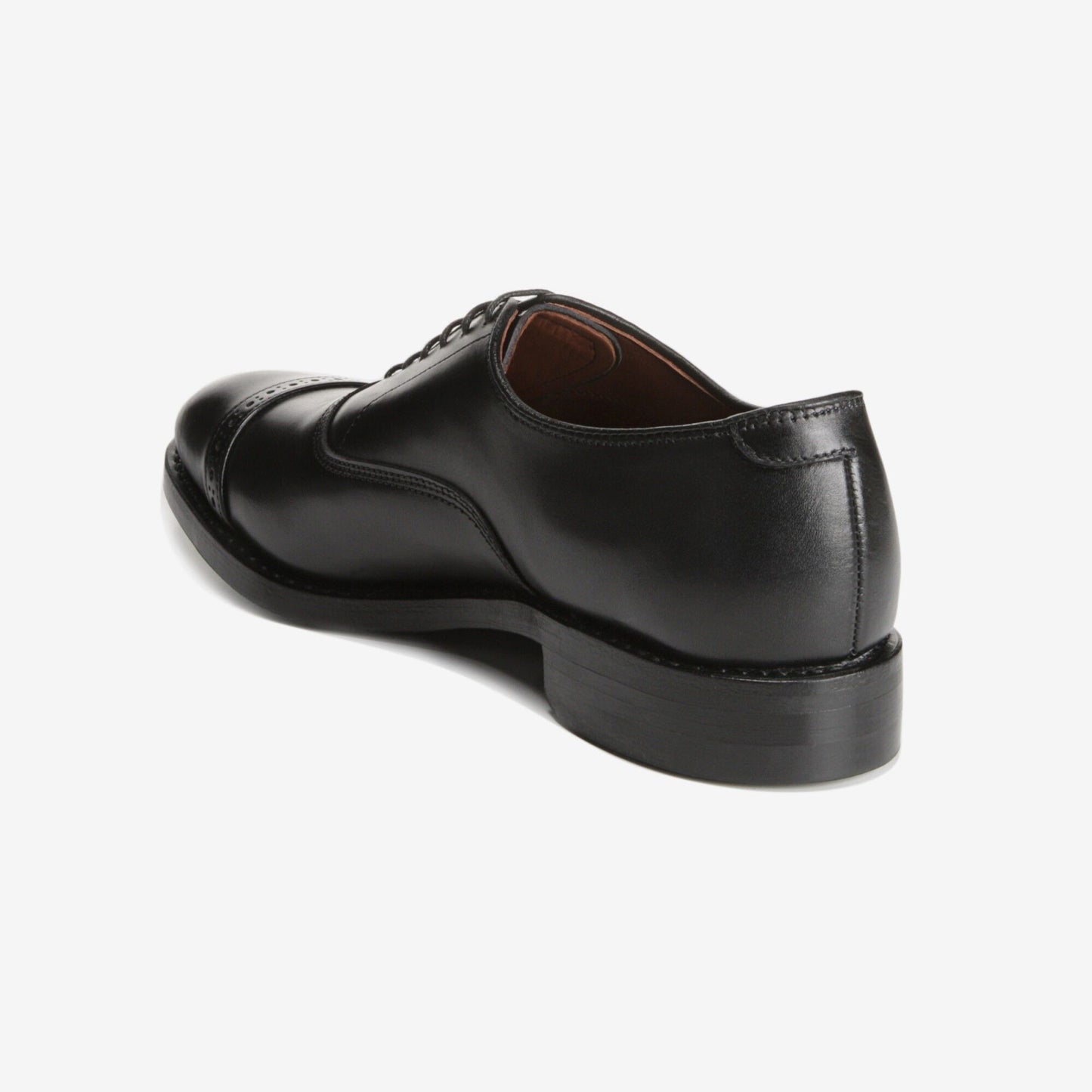 Fifth Avenue Cap-Toe Oxford with Dainite Rubber Sole - Black