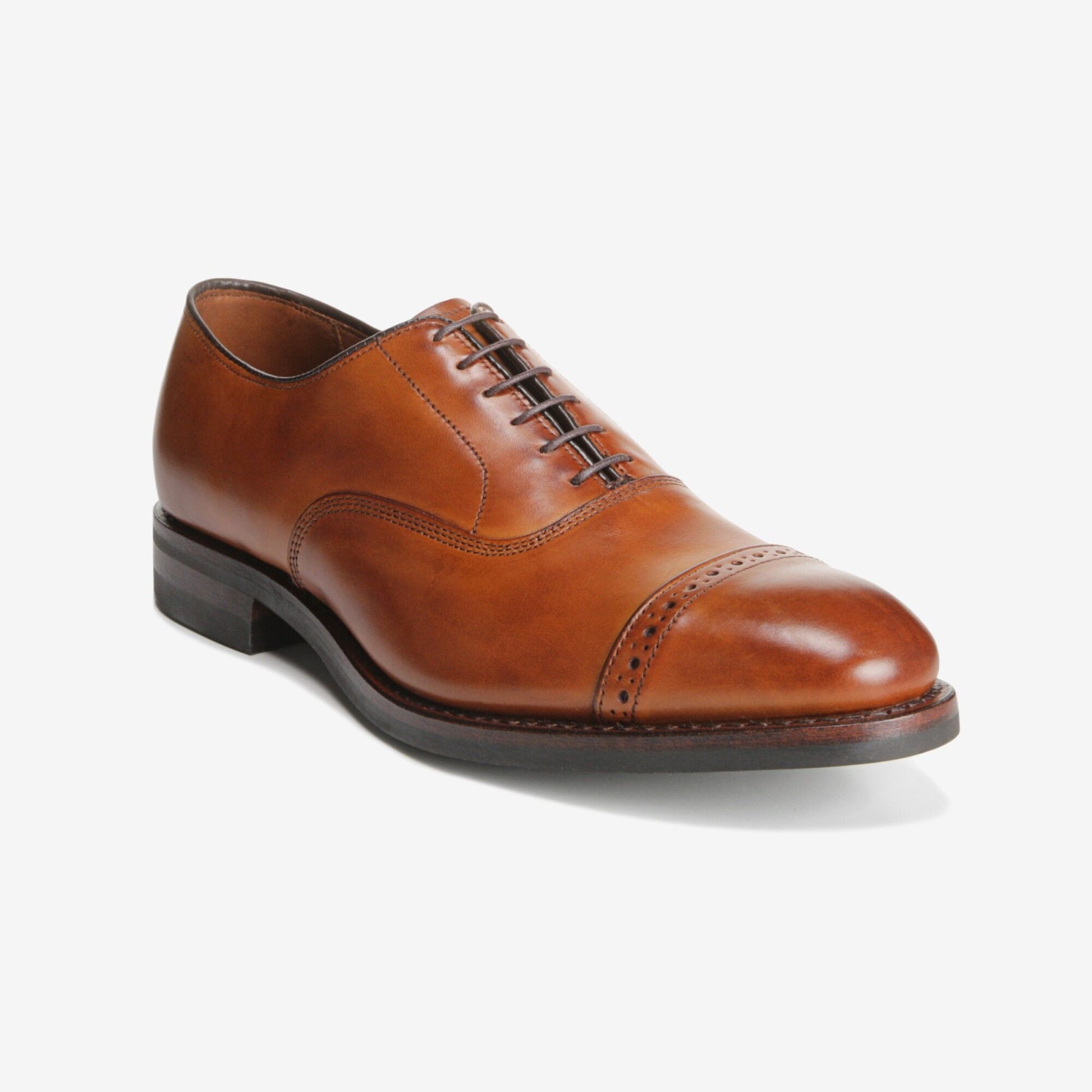 Fifth Avenue Cap-Toe Oxford with Dainite Rubber Sole - Walnut