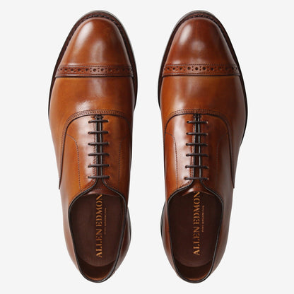 Fifth Avenue Cap-Toe Oxford with Dainite Rubber Sole - Walnut
