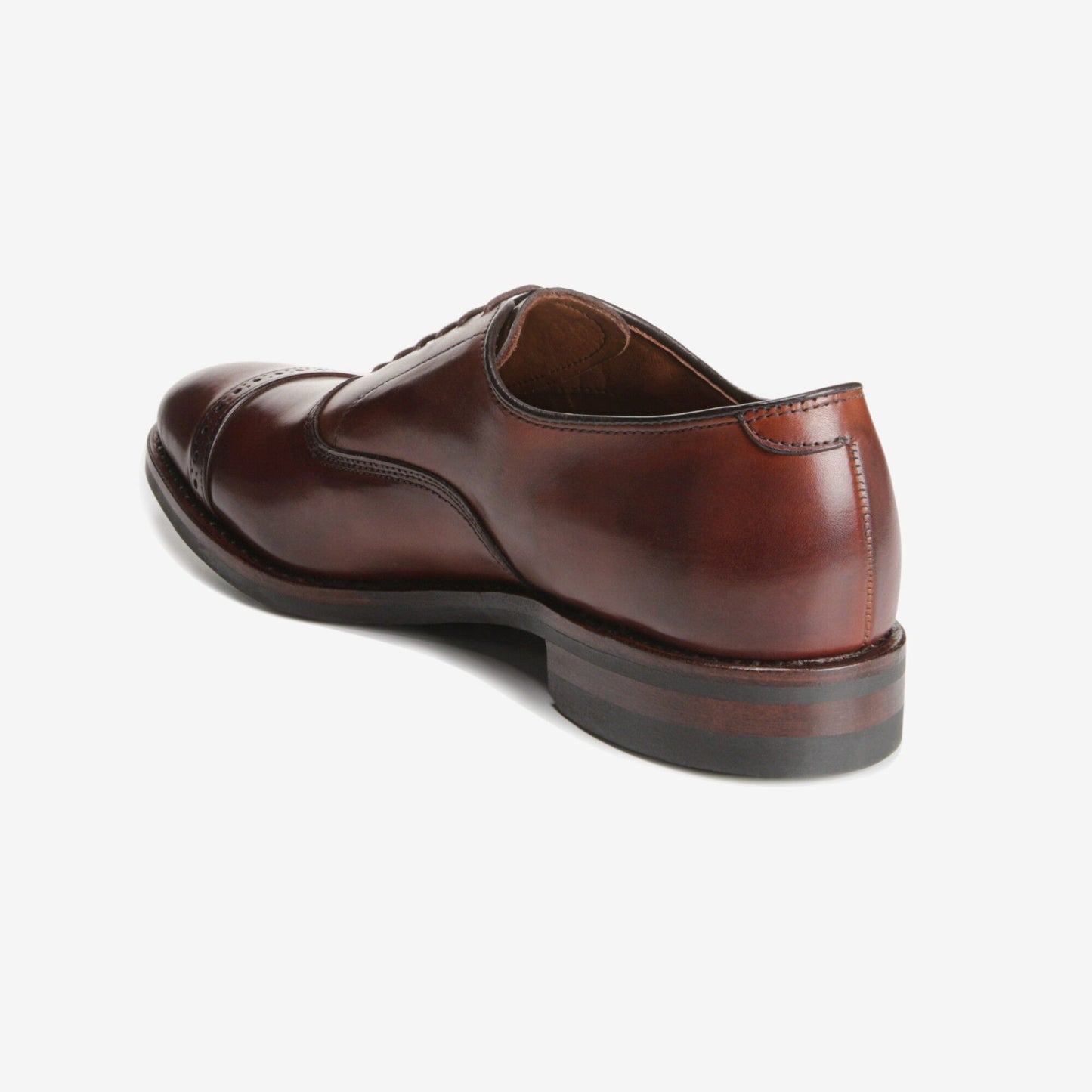 Fifth Avenue Cap-Toe Oxford with Dainite Rubber Sole - Dark Chili