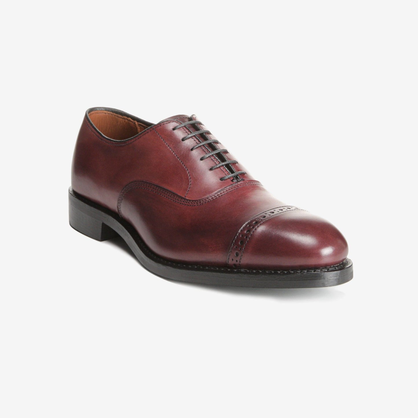 Fifth Avenue Cap-Toe Oxford with Dainite Rubber Sole - Oxblood