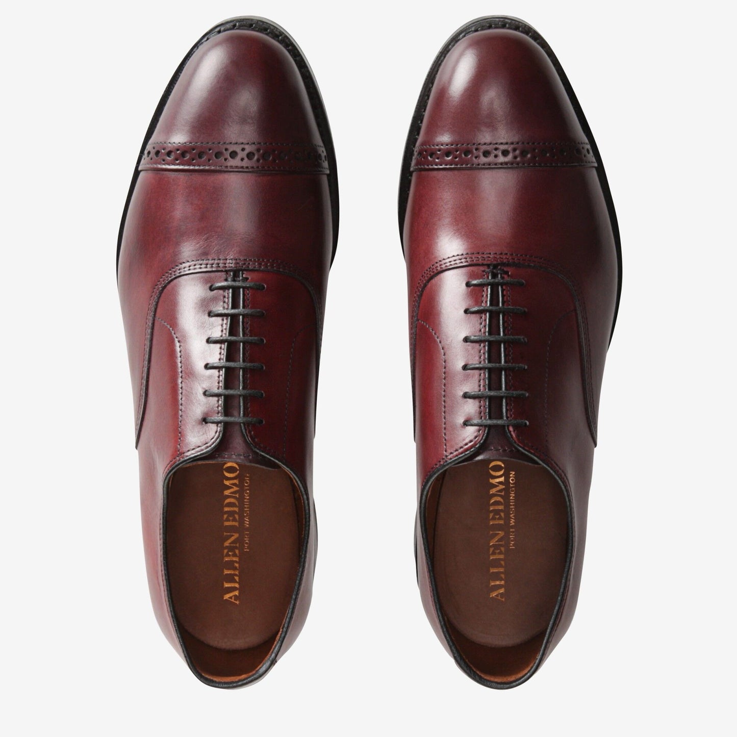 Fifth Avenue Cap-Toe Oxford with Dainite Rubber Sole - Oxblood