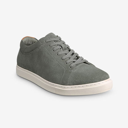 Canal Court Suede Sneaker - Sage Green