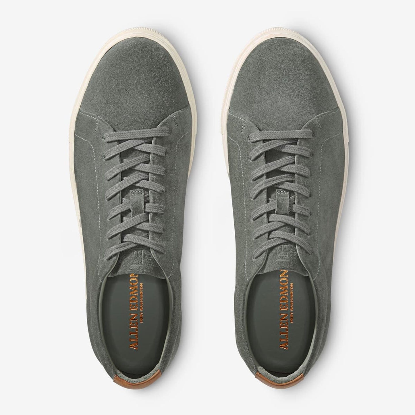 Canal Court Suede Sneaker - Sage Green