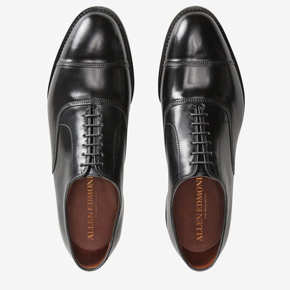 Park Avenue Shell Cordovan Cap-Toe Oxford - Black