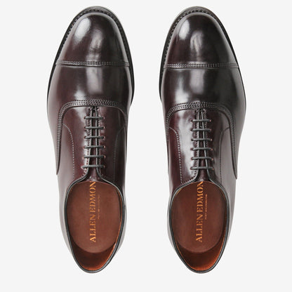 Park Avenue Shell Cordovan Cap-Toe Oxford - Burgundy
