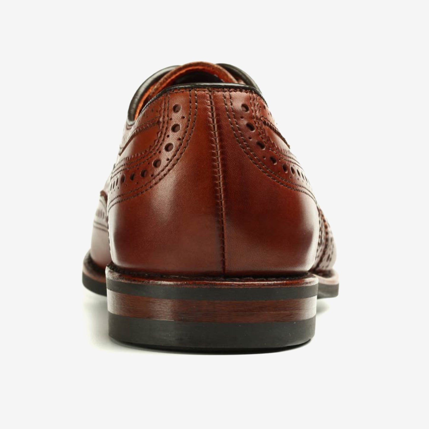 University Wingtips Dress Shoes - Chili Burnished Leather