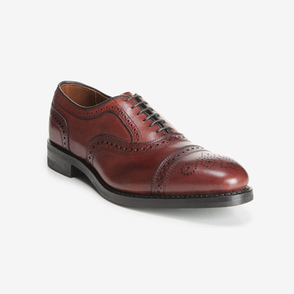 Strand Cap-Toe Oxford with Dainite Rubber Sole - Oxblood