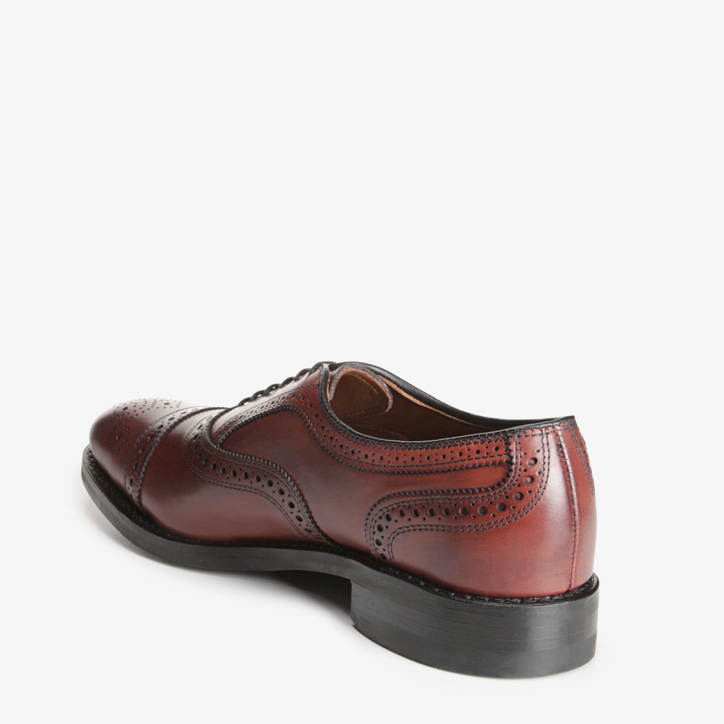 Strand Cap-Toe Oxford with Dainite Rubber Sole - Oxblood