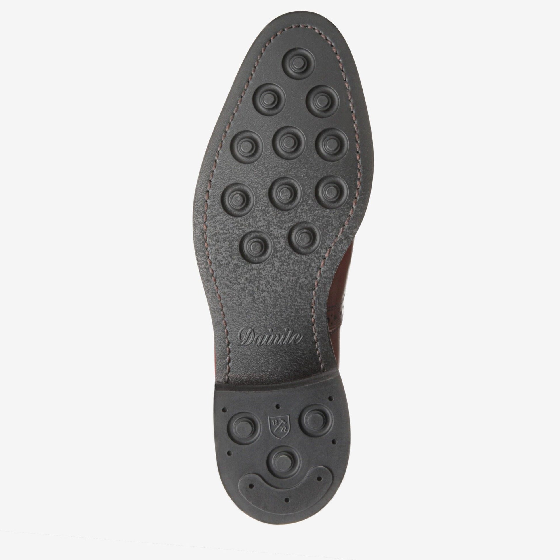 Strand Cap-Toe Oxford with Dainite Rubber Sole - Oxblood