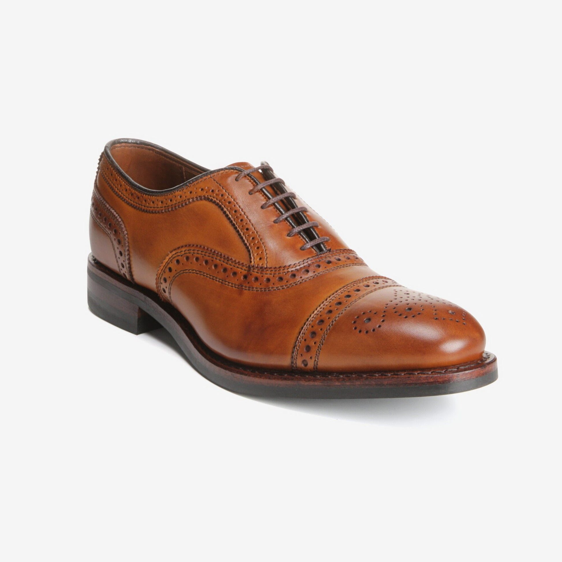 Strand Cap-Toe Oxford with Dainite Rubber Sole - Walnut