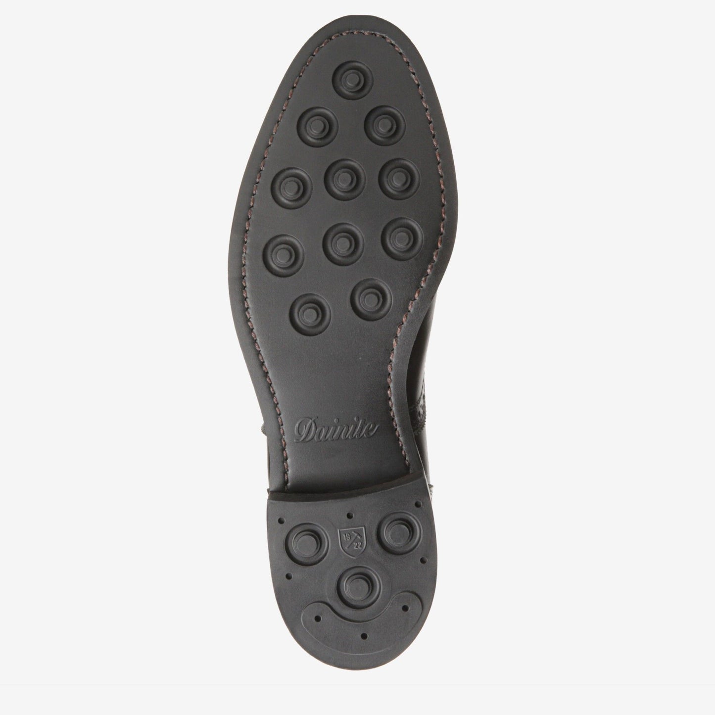 Strand Cap-Toe Oxford with Dainite Rubber Sole - Black