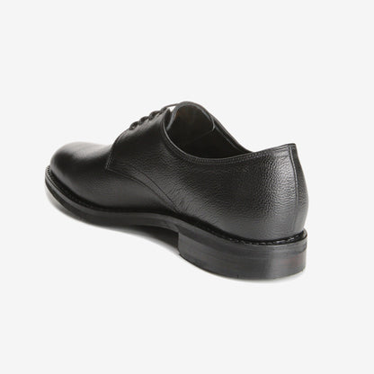 Nomad Plain-toe Derby - Black Grain