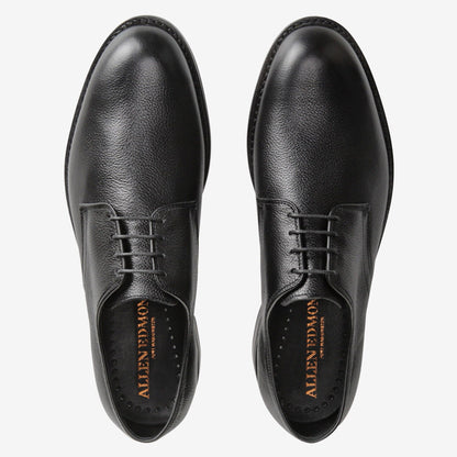 Nomad Plain-toe Derby - Black Grain