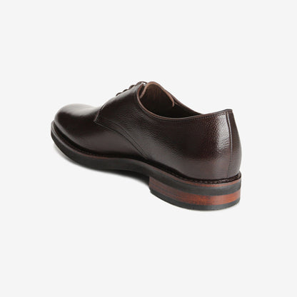 Nomad Plain-toe Derby - Brown Grain