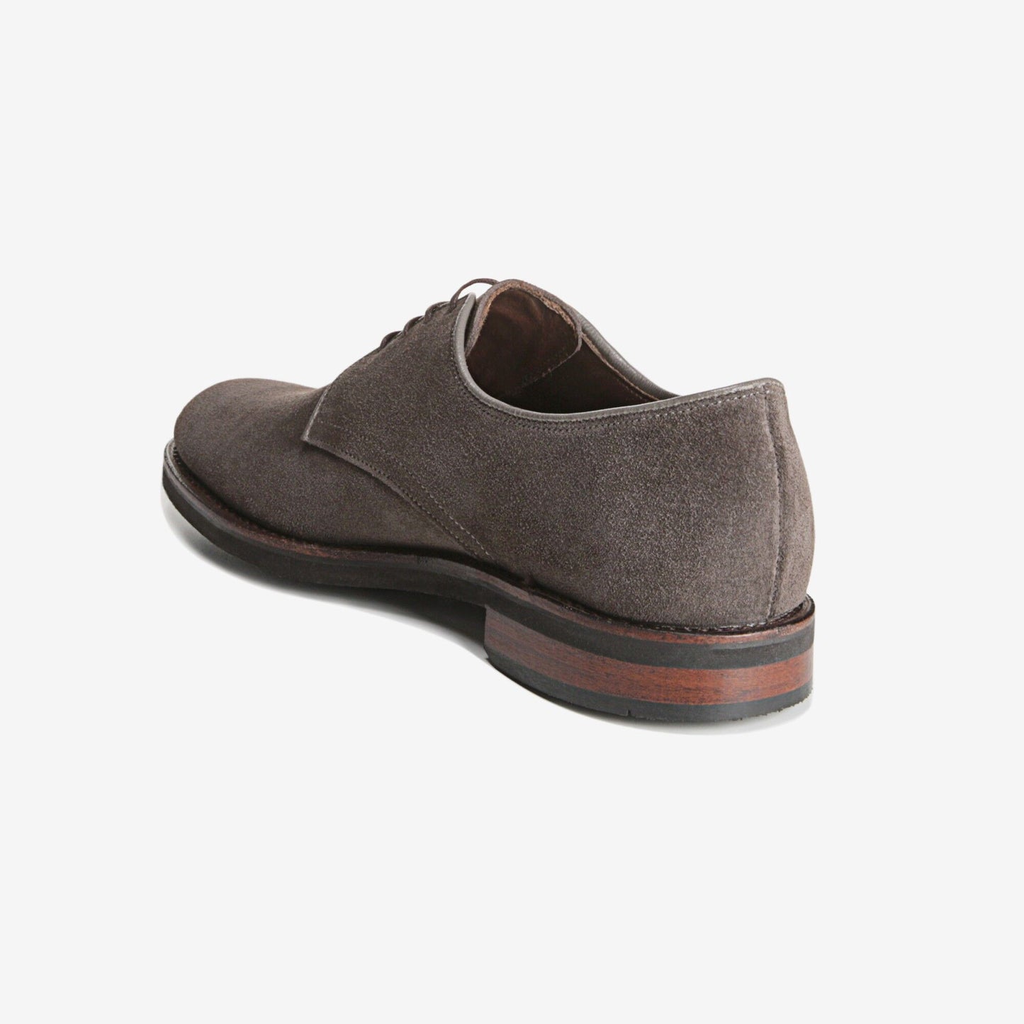 Nomad Suede Plain-toe Derby - Grey