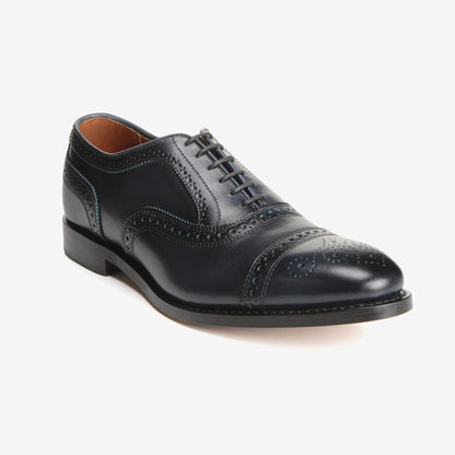 Strand Cap-Toe Oxford - Midnight Navy