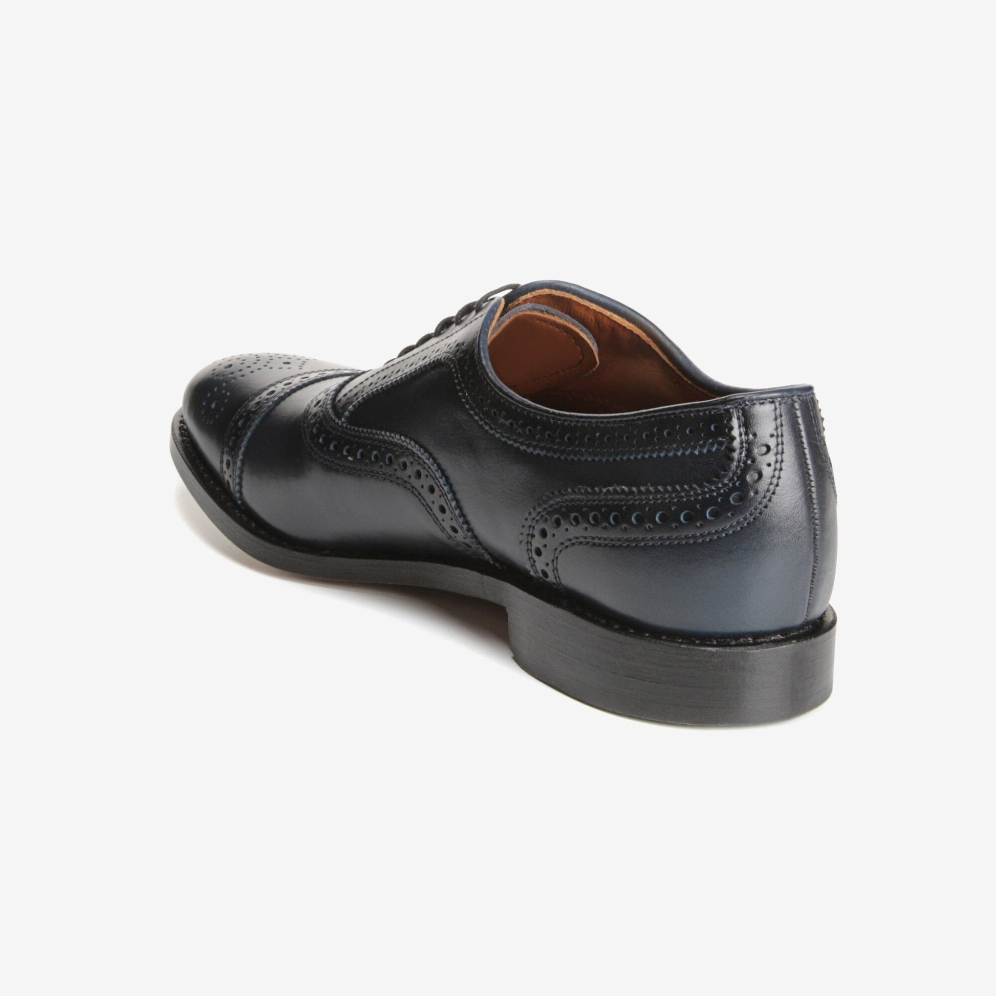 Strand Cap-Toe Oxford - Midnight Navy