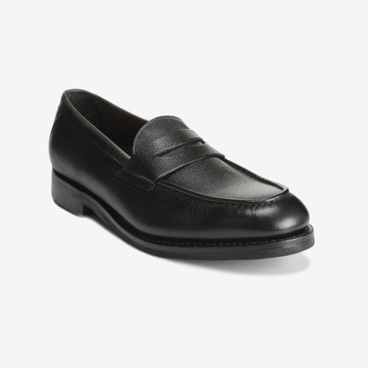 Nomad Penny Loafer - Black Shrunken Grain