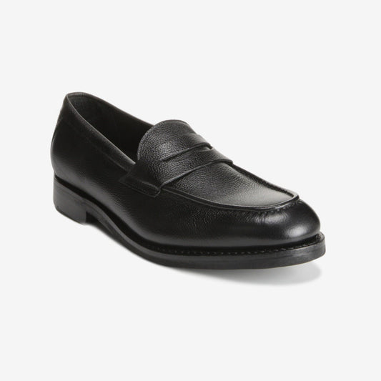 Nomad Penny Loafer - Black Shrunken Grain