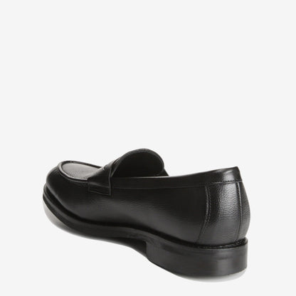 Nomad Penny Loafer - Black Shrunken Grain