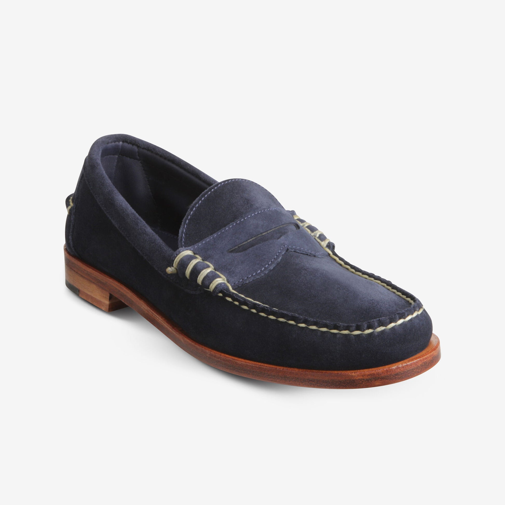 Sea Island Suede Loafer - Navy