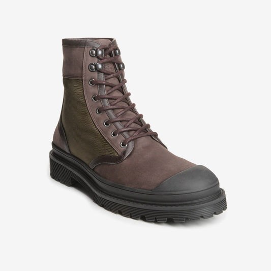 Ranger Waterproof Boot - Brown Leather/Olive Nylon