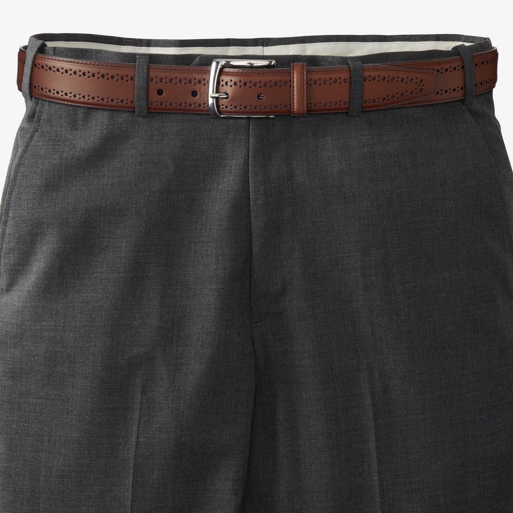 Manistee Dress Belt - Coffee
