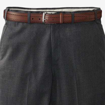 Manistee Dress Belt - Coffee