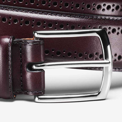 Manistee Dress Belt - Oxblood