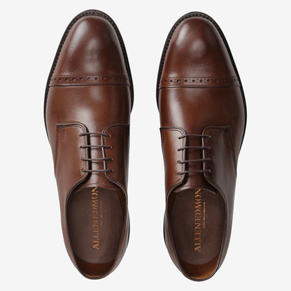 Boulevard Cap Toe Dress Shoe - Coffee