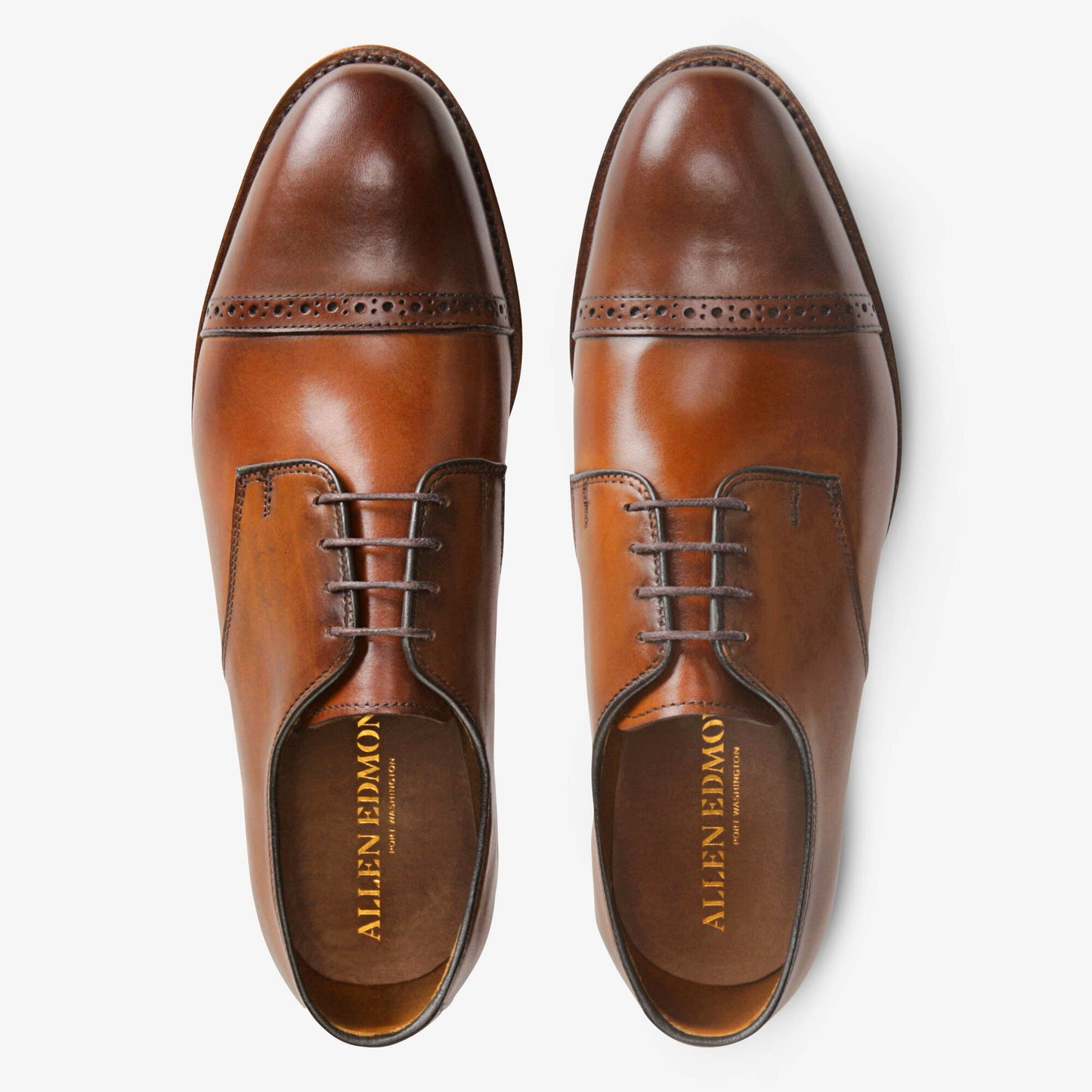 Boulevard Cap Toe Dress Shoe - Walnut