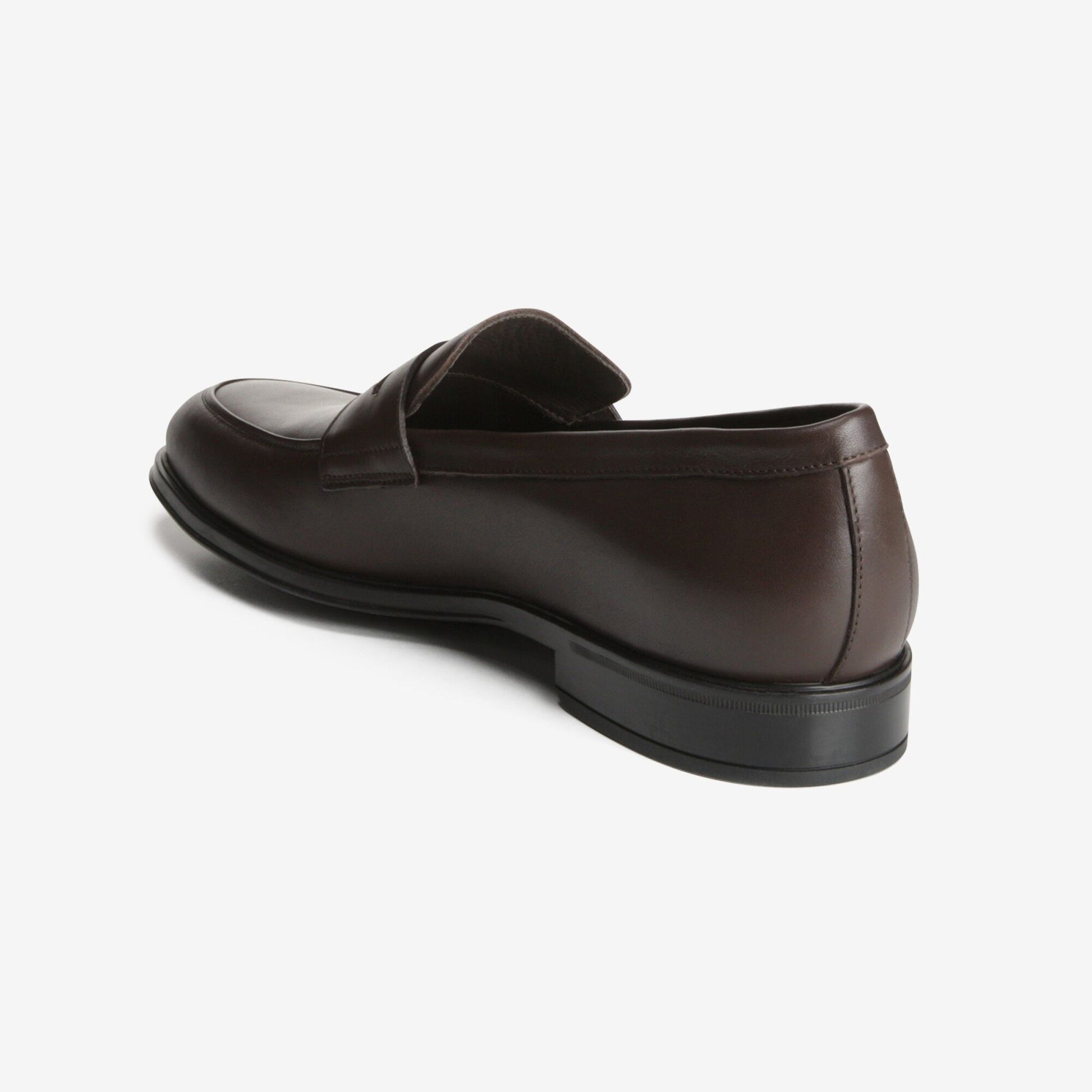 Salerno Penny Loafer - Dark Brown
