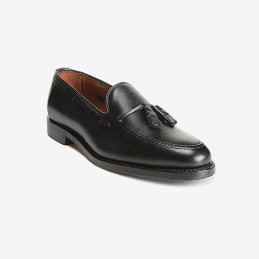 Grayson Dress Loafer with Combination Tap Sole - Black