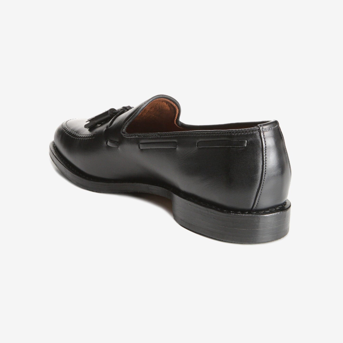 Grayson Dress Loafer with Combination Tap Sole - Black