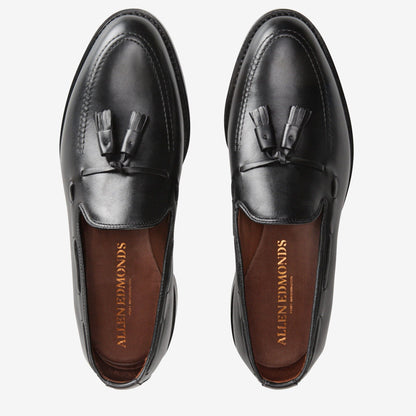 Grayson Dress Loafer with Combination Tap Sole - Black